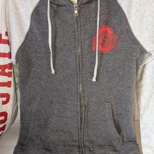 Victoria secret pink ohio state zip up